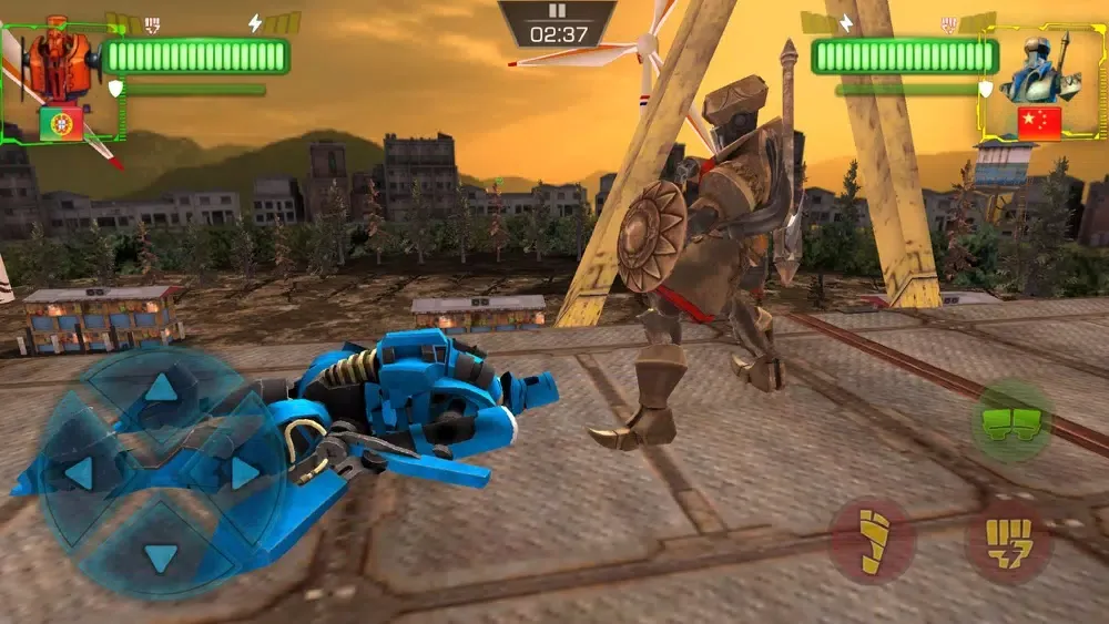 Zrzuty ekranu Real Robot Fighting & Boxing