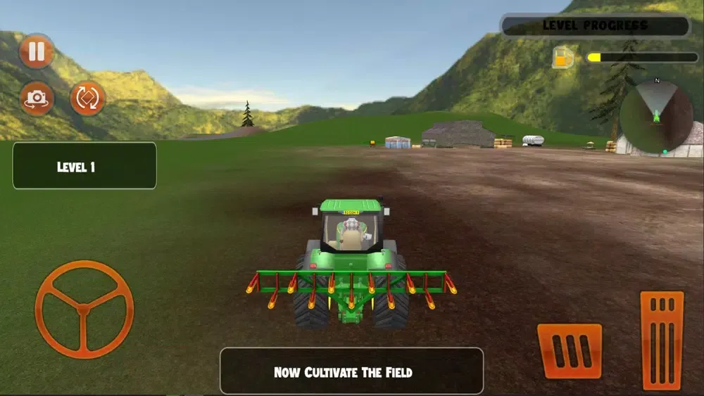Farming Game Tractor Driving স্ক্রিনশট