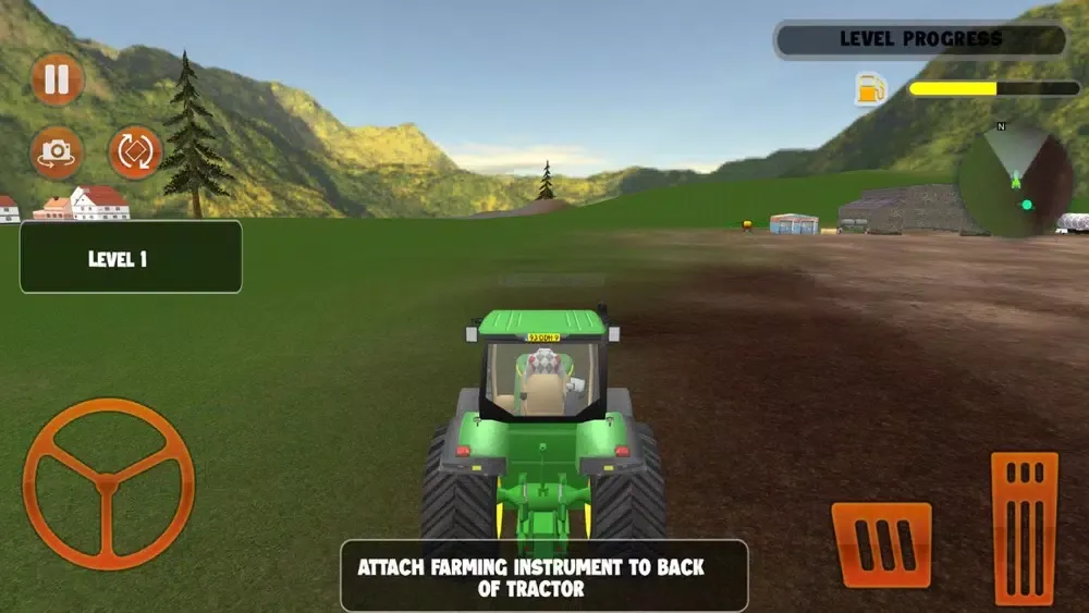Farming Game Tractor Driving স্ক্রিনশট