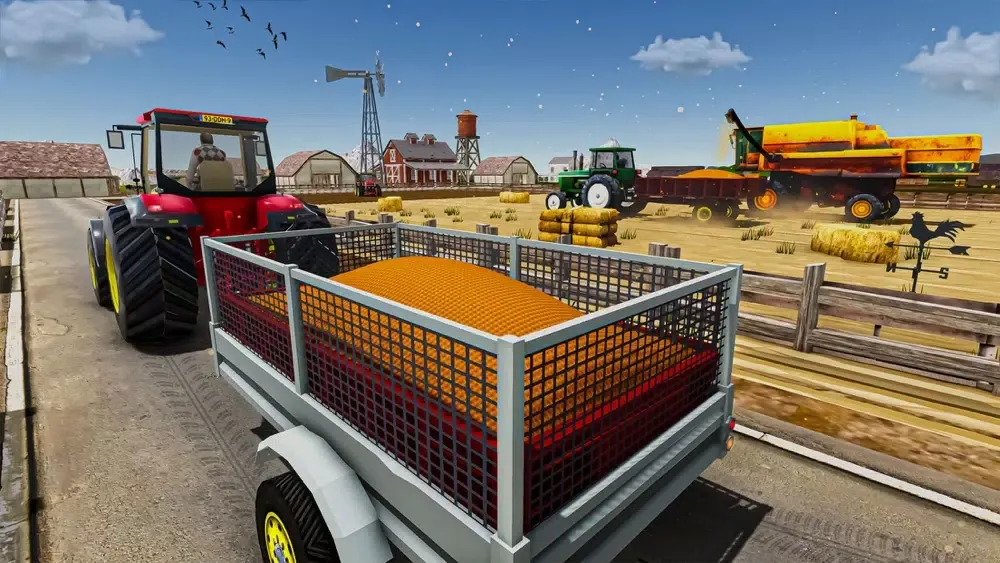 Farming Game Tractor Driving স্ক্রিনশট