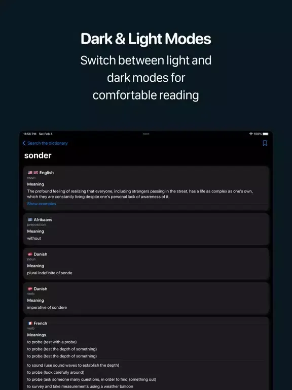 تصاویر Wordpedia Dictionary: Words + iPad 