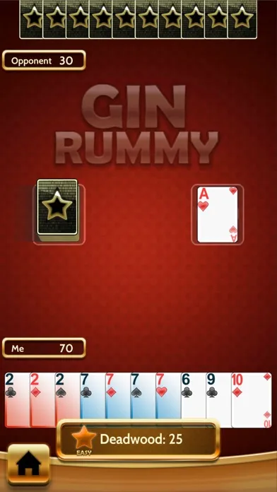 Gin Rummy Classic card offline应用截图