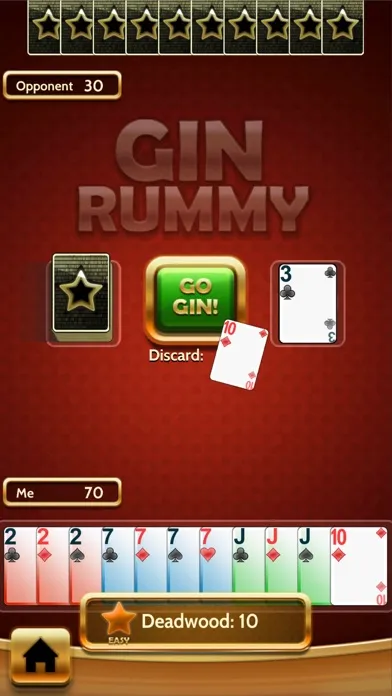 Gin Rummy Classic card offline应用截图