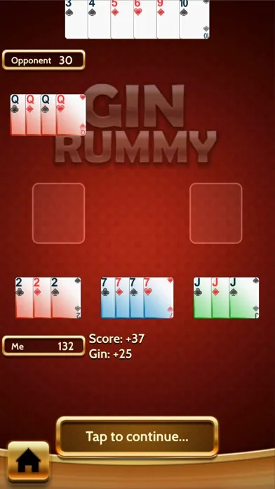Gin Rummy Classic card offline应用截图