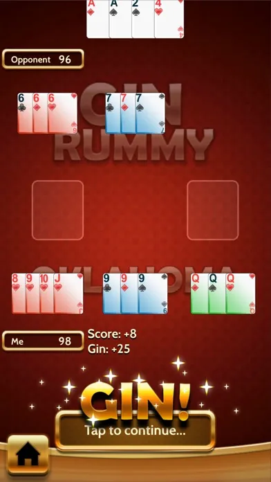 Gin Rummy Classic card offline应用截图