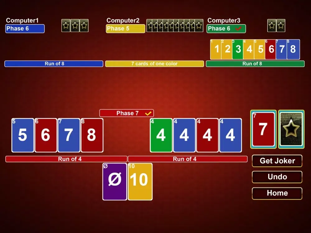 Zrzuty ekranu Phase Card Game Offline iPad 