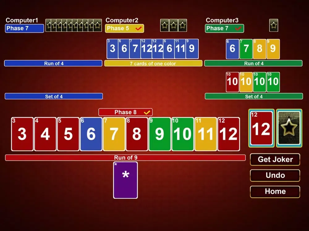 Zrzuty ekranu Phase Card Game Offline iPad 