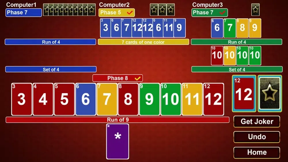 Zrzuty ekranu Phase Card Game Offline