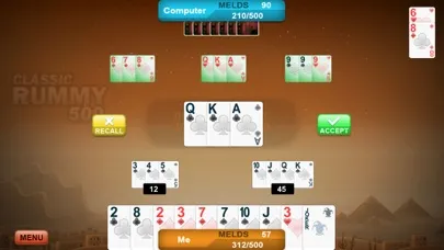 Скриншоты Rummy 500 Classic fun game