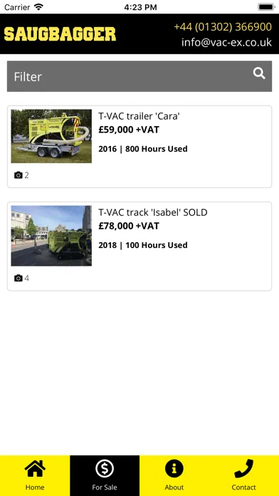 Saugbagger Screenshots