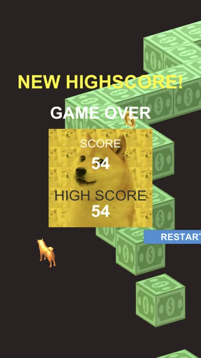 Capturas de pantalla de Doge Hero - zigzag dog game
