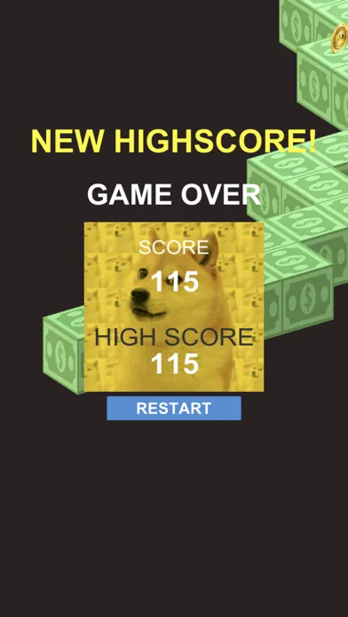 Capturas de pantalla de Doge Hero - zigzag dog game
