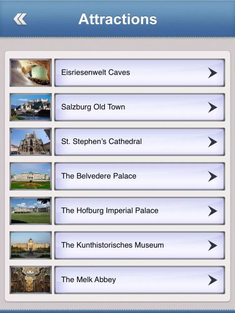 Austria Tourist Guide iPad  Ekran Görüntüleri