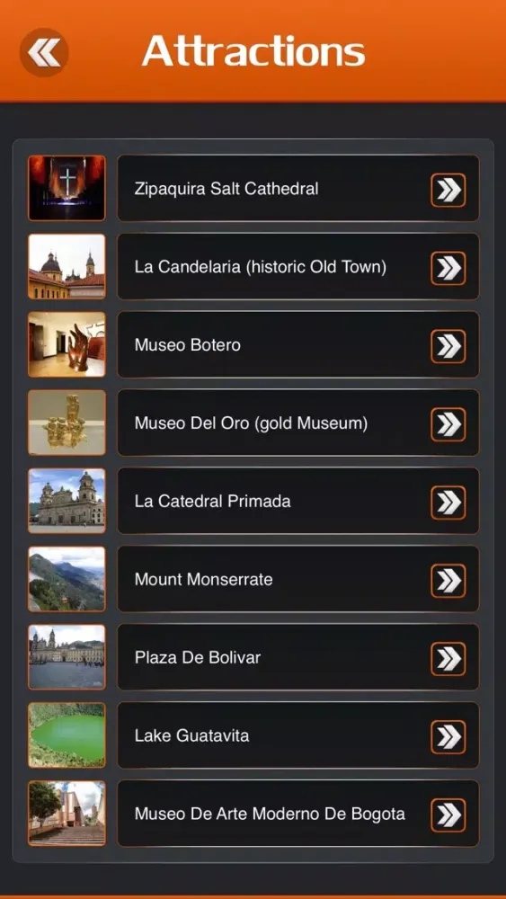 Bogota City Travel Guide Screenshots