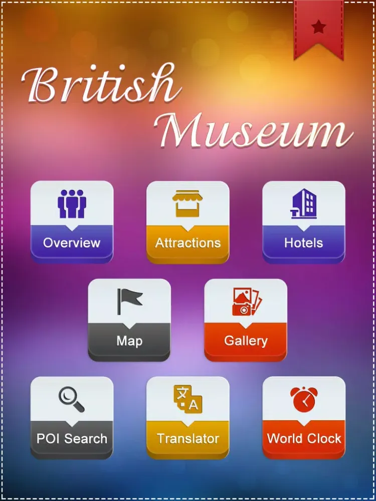 British Museum Tourist Guide iPad  Screenshots