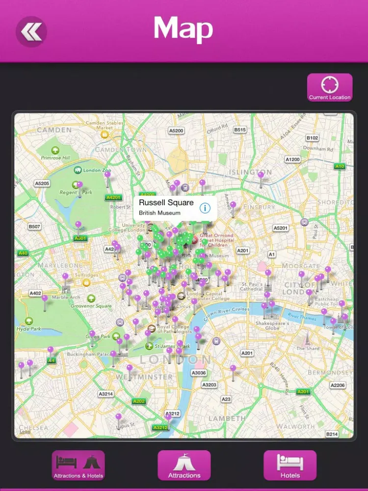 British Museum Tourist Guide iPad  Screenshots