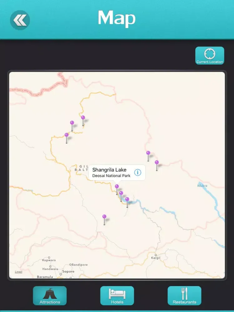 Zrzuty ekranu Deosai National Park Travel Guide iPad 