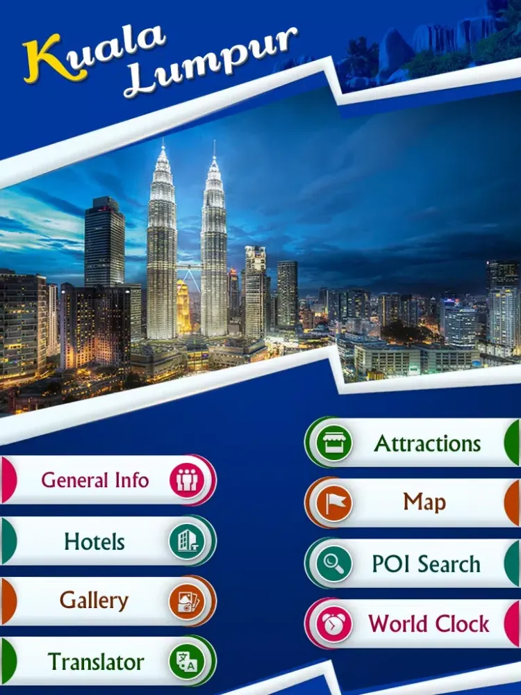 Kuala Lumpur Tourism Guide iPad 應用截圖