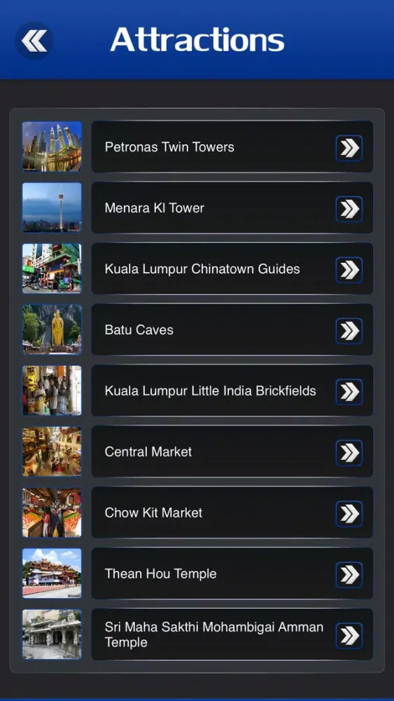 Kuala Lumpur Tourism Guide應用截圖
