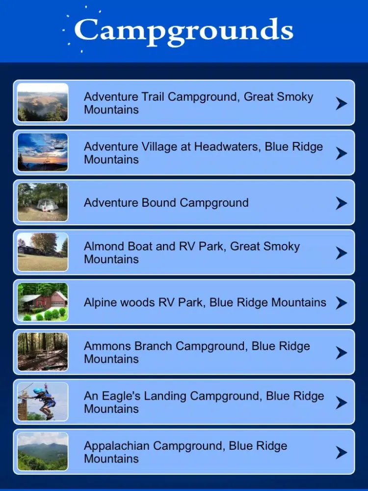North Carolina Campgrounds and RV Parks iPad  स्क्रीनशॉट