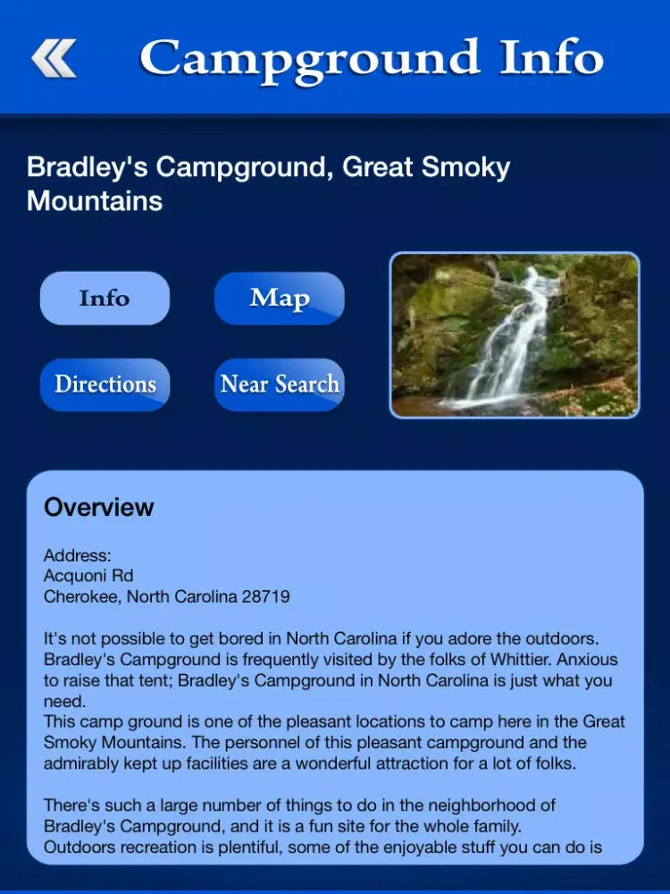 North Carolina Campgrounds and RV Parks iPad  स्क्रीनशॉट