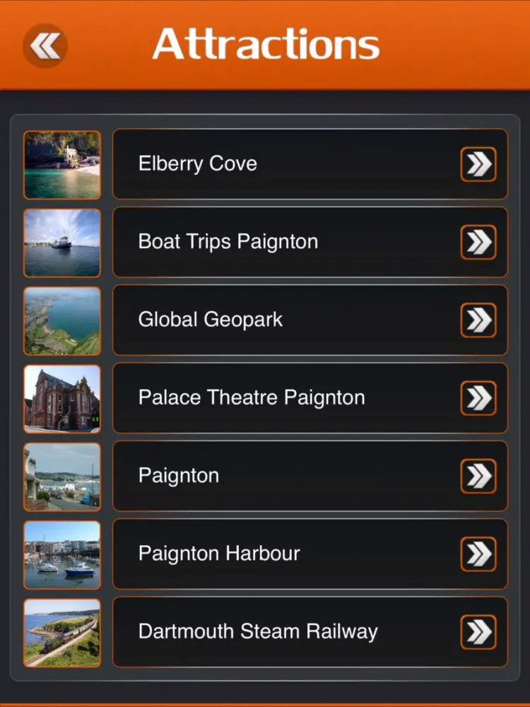 Paignton Visitor Guide iPad  স্ক্রিনশট