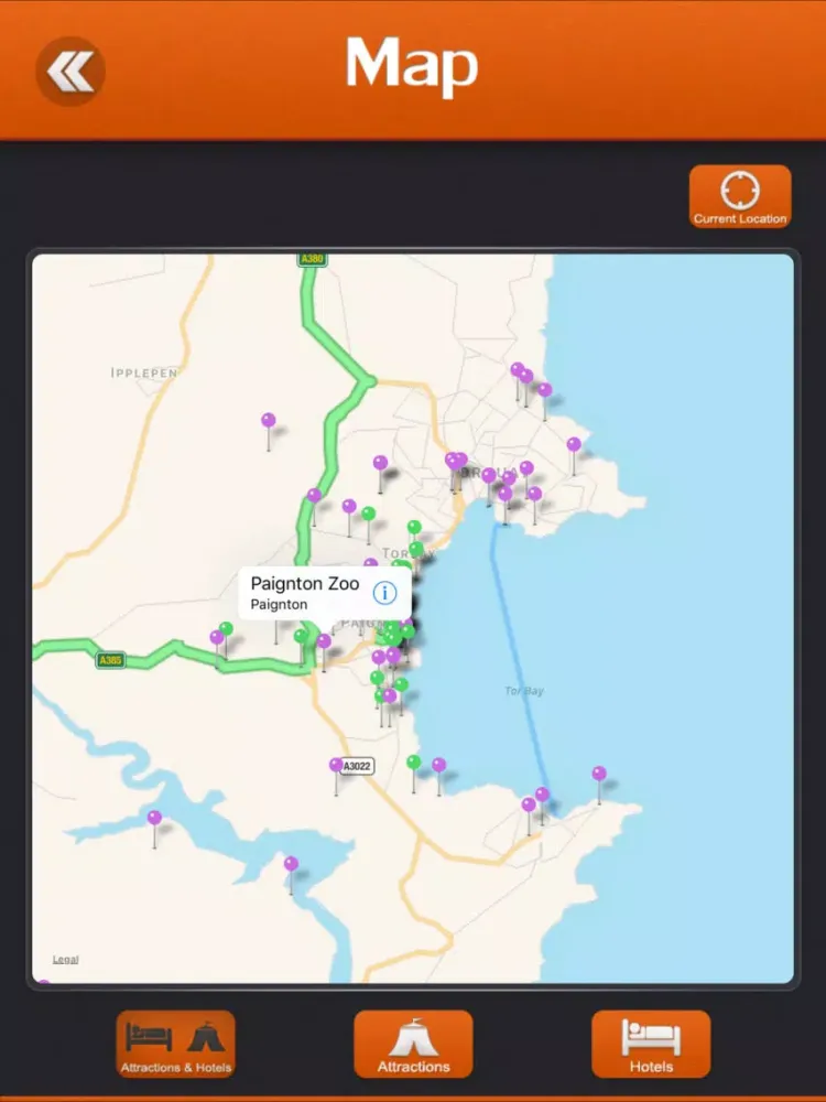 Paignton Visitor Guide iPad  স্ক্রিনশট