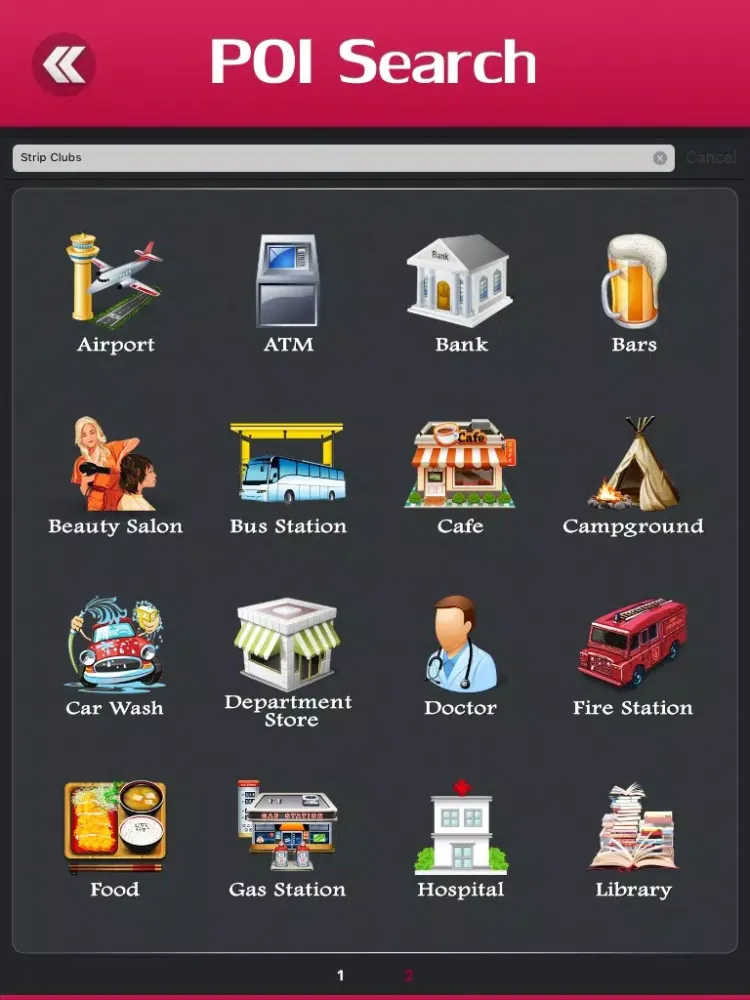 Скриншоты Pennsylvania Strip Clubs & Night Clubs iPad 