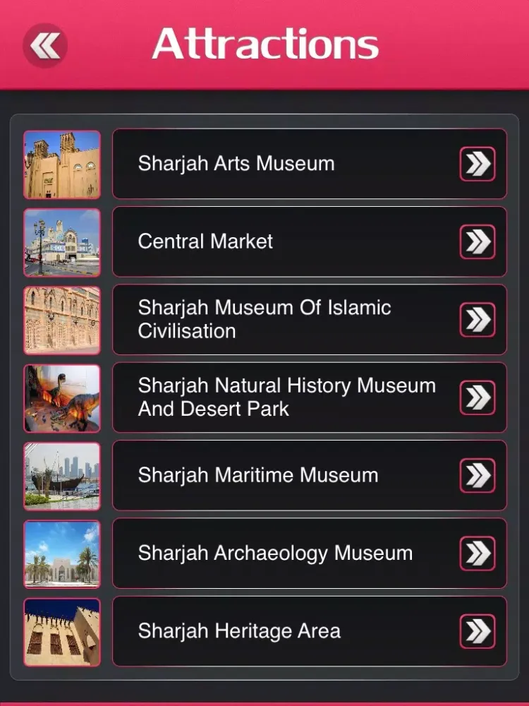 صور Sharjah Travel Guide iPad 