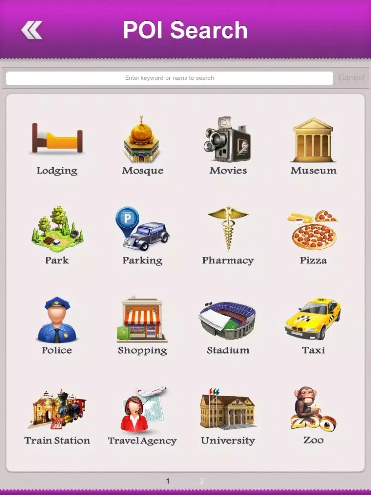 Captures d'écran de United States Tourist Guide iPad 