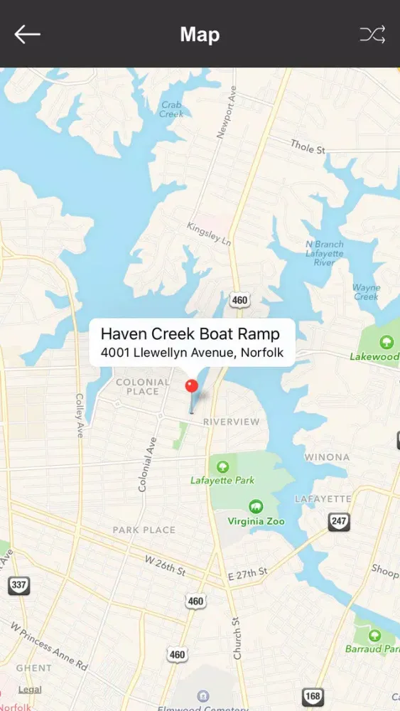 Virginia Boat Ramps & Fishing Ramps Screenshots