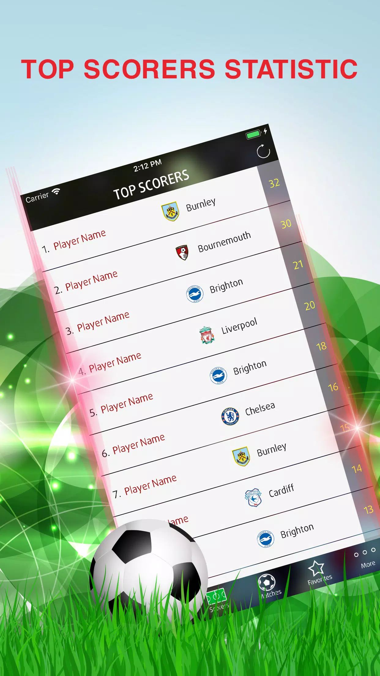 Livescore Premier League 24/25 Screenshots
