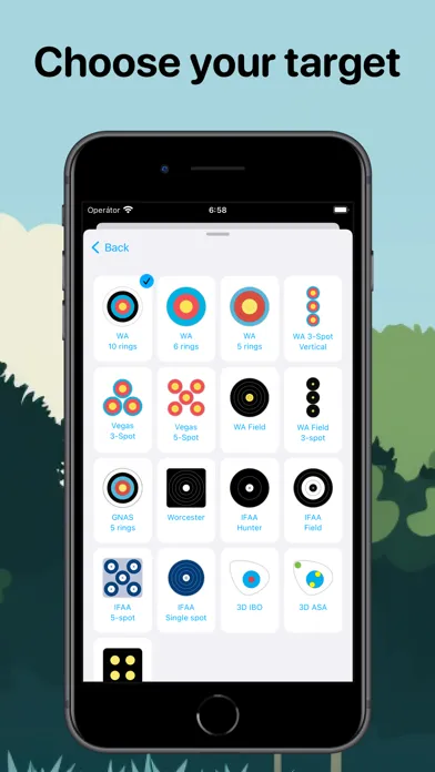 Screenshot di Falcon Eye: Archery tracker
