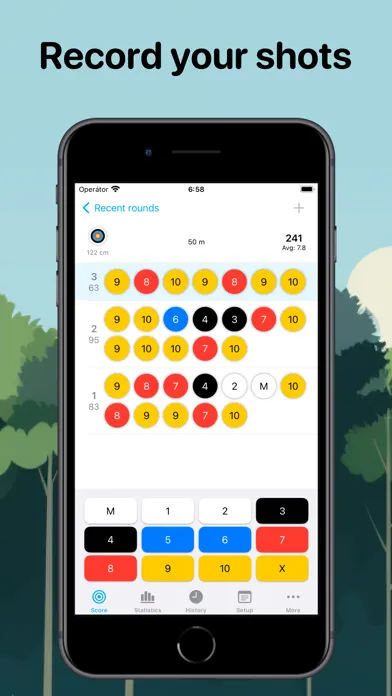 Screenshot di Falcon Eye: Archery tracker