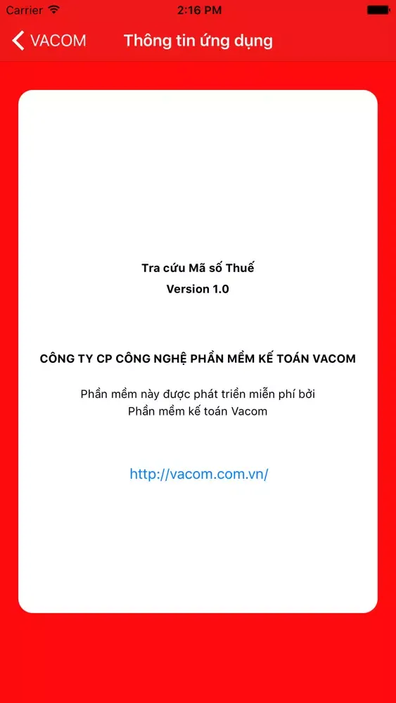 Tra Cứu Mã Số Thuế سکرین شاٹس