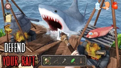 Tangkapan skrin Shark Land: Desert Island