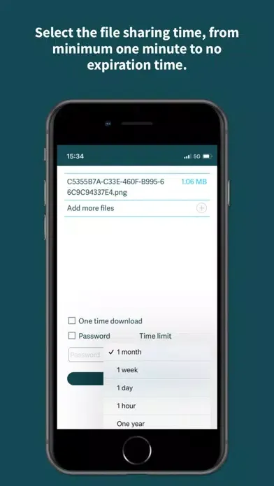 Tangkapan layar vSharing Files Sharing