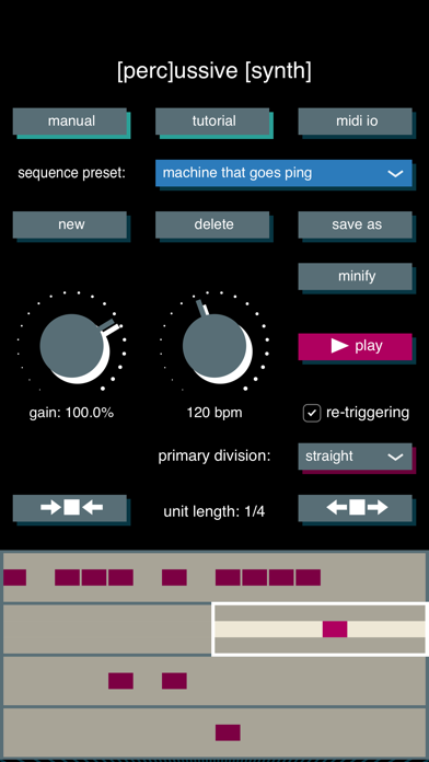 Percussive Synth应用截图