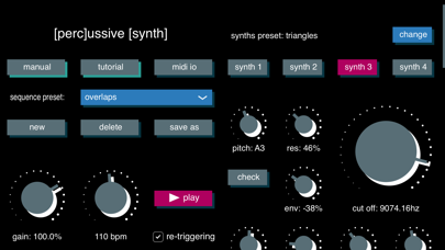 Percussive Synth应用截图