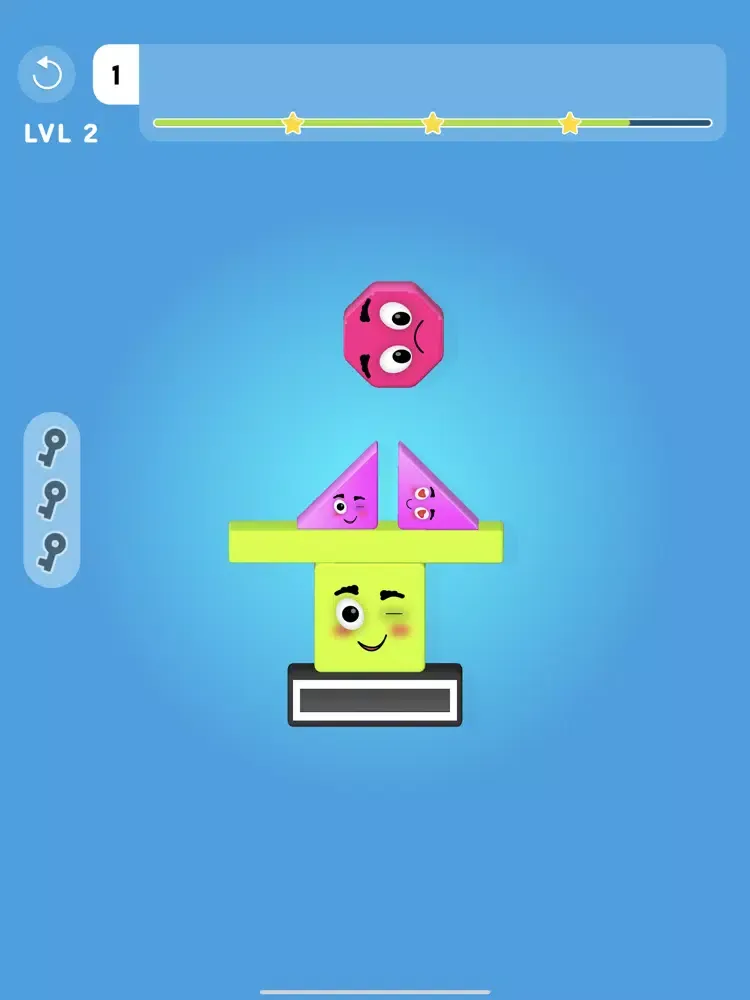 Tangkapan layar The Shapes Hero iPad 