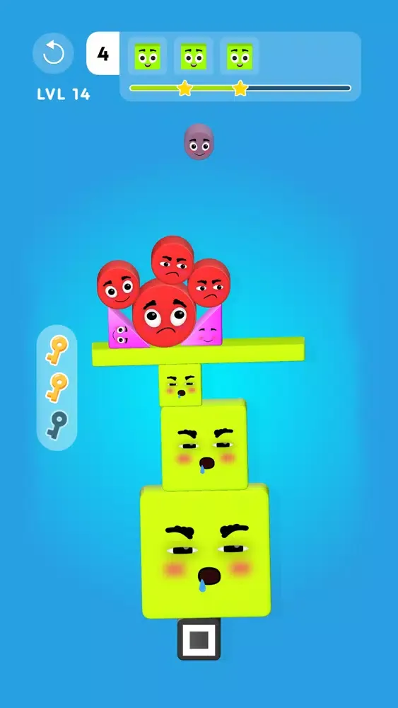 Tangkapan layar The Shapes Hero