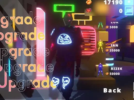 Synthwave Runner iPad 应用截图