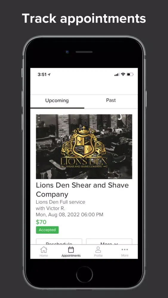 Capturas de pantalla de Lions Den Shear and Shave Co.