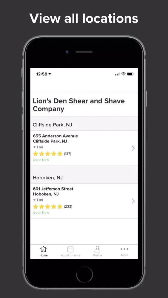 Capturas de pantalla de Lions Den Shear and Shave Co.