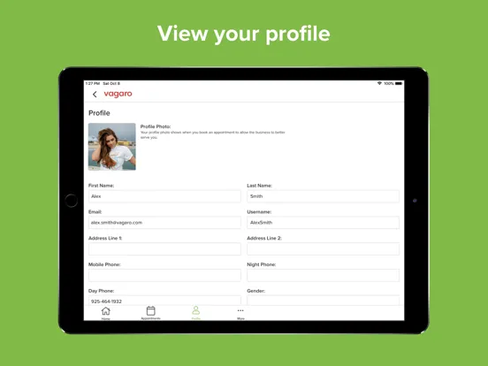 Screenshot di Lime Salon Group iPad 