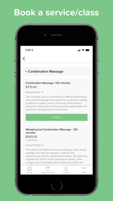 Lono’s Wellness Group Screenshots