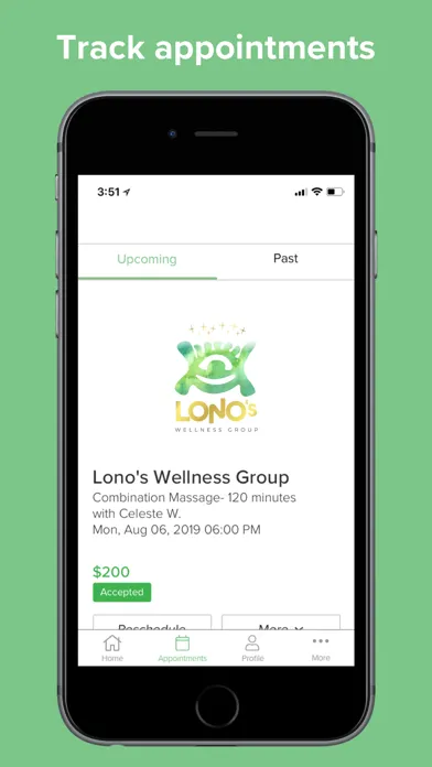 Lono’s Wellness Group Screenshots