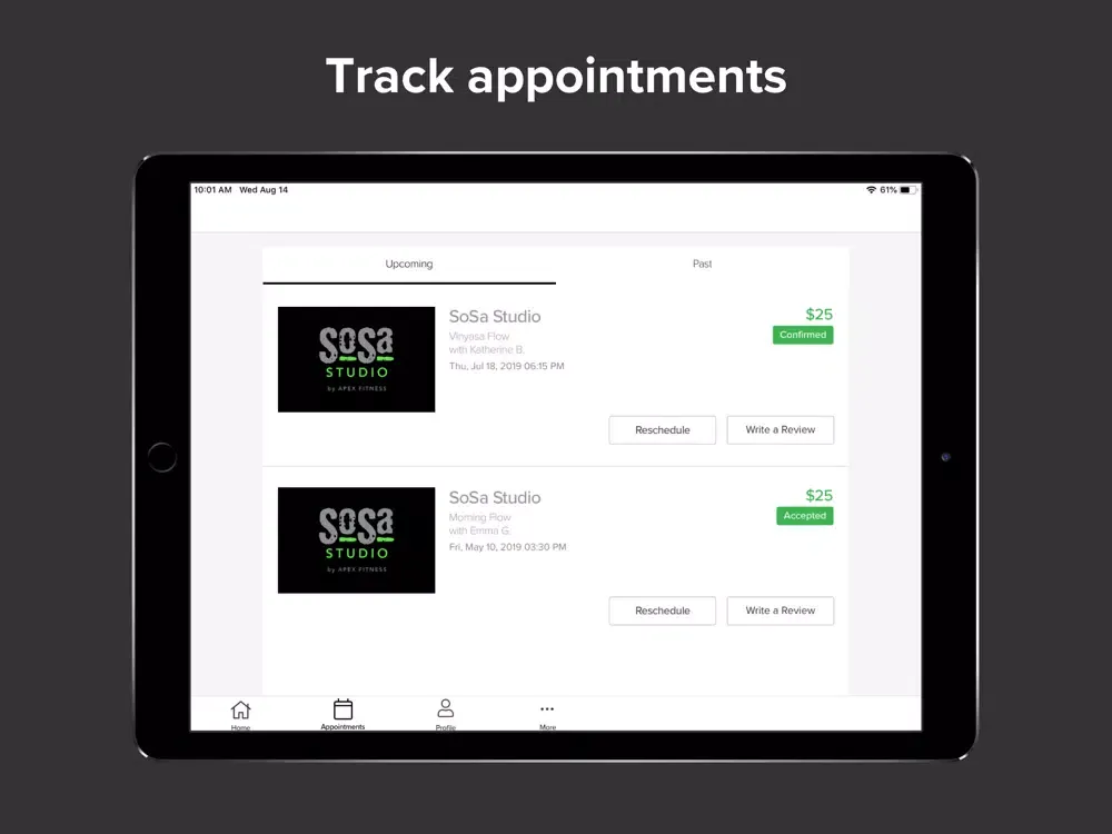 SOSA STUDIO iPad  Screenshots