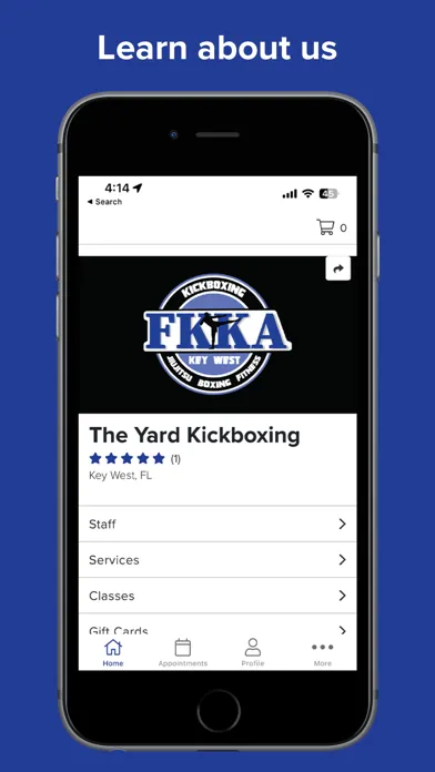 Capturas de tela do FL Keys Kickboxing Academy