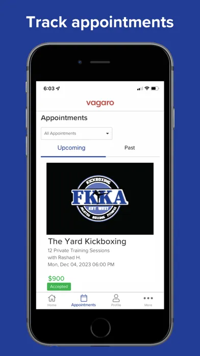 Capturas de tela do FL Keys Kickboxing Academy